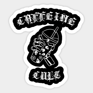 Caffeine Cult Iced Sticker